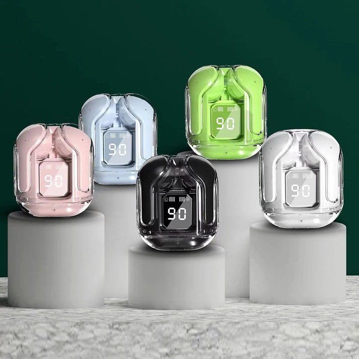 Air 31 Transparent Earbuds with Pouch!
