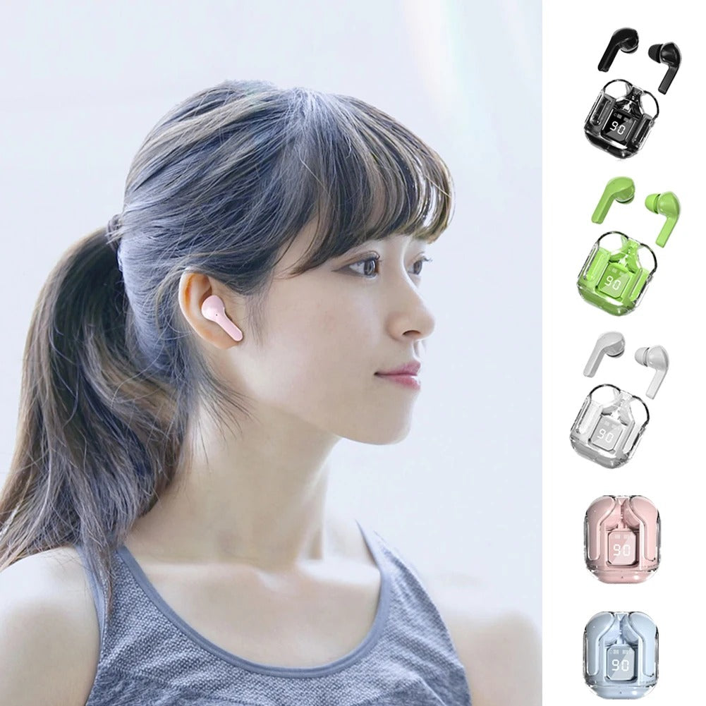 Air 31 Transparent Earbuds with Pouch!