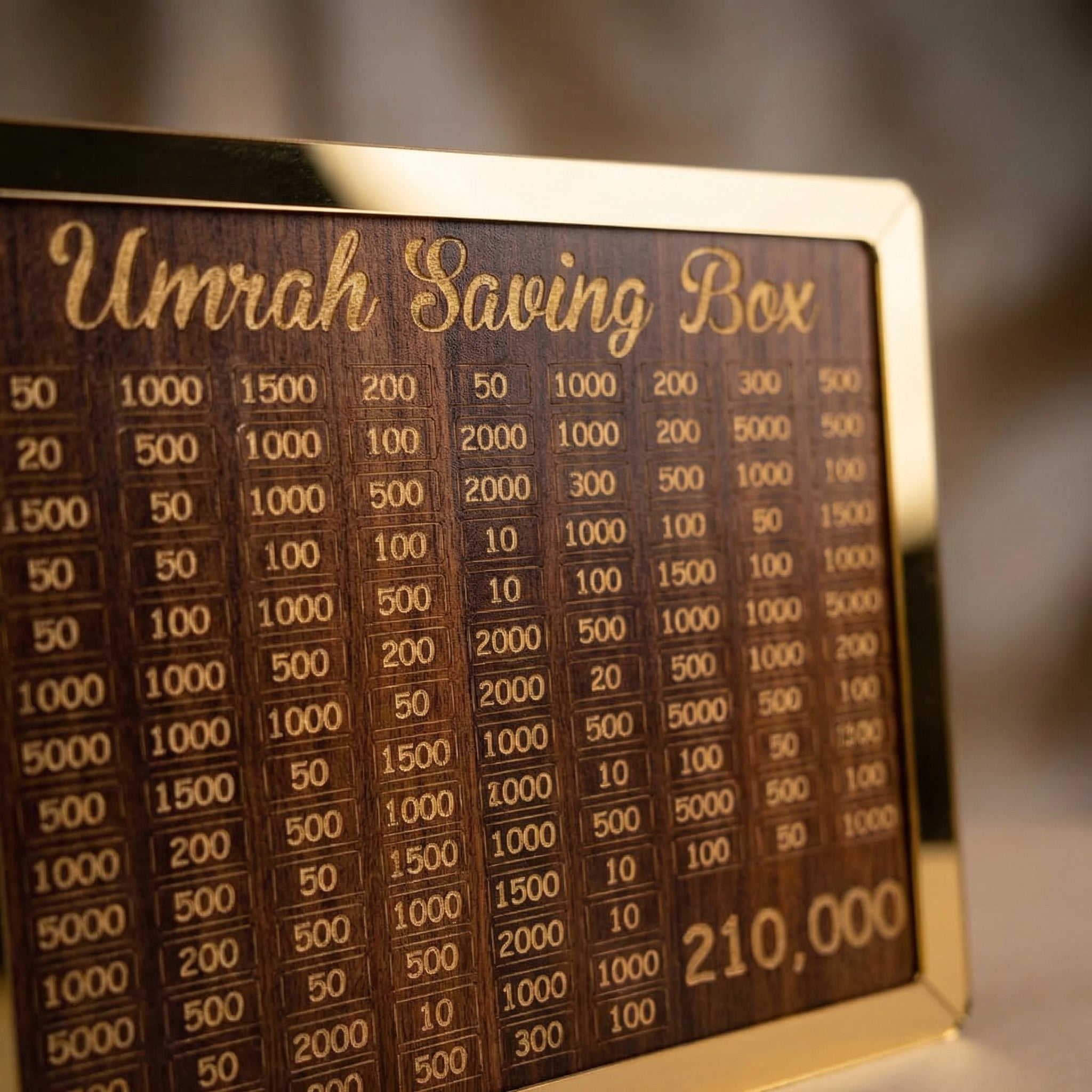 Umrah, Karbala & Qurbani Saving Box – Save Daily for Your Sacred Journey
