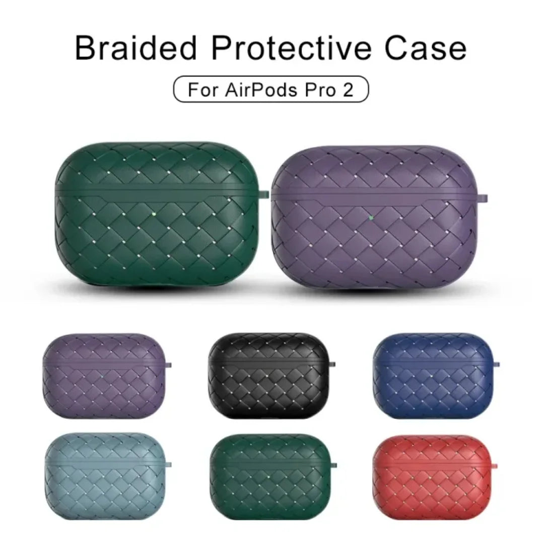 AirPods Pro 2 Woven Pattern Silicone Case