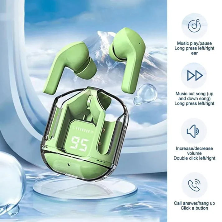 Air 31 Transparent Earbuds with Pouch!