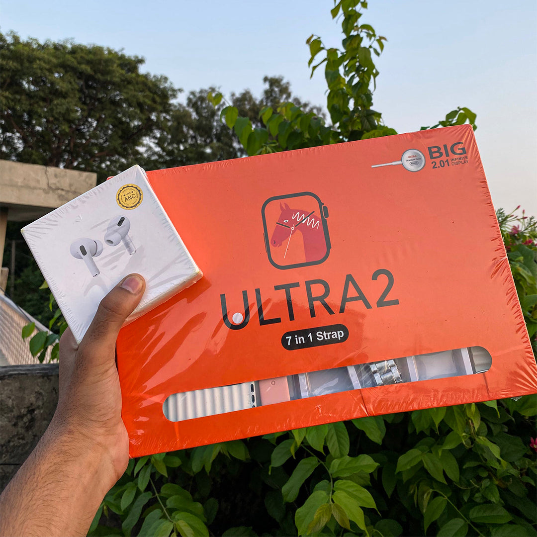 7 in 1 Ultra Watch | Free Earbuds