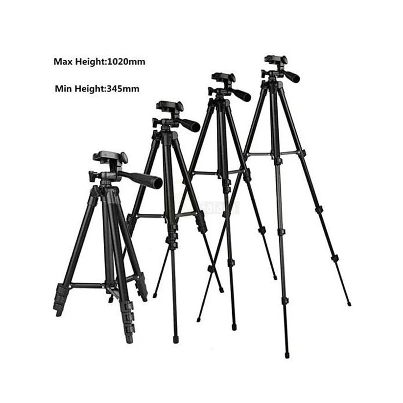3120 Portable Tripod Stand with Mobile Holder & Carry Bag