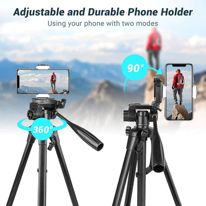 3120 Portable Tripod Stand with Mobile Holder & Carry Bag